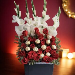Roses & Ferrero Box