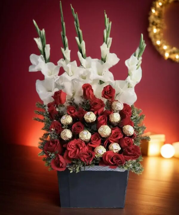 Roses & Ferrero Box